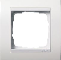 Рамка универсальная Gira Event 1-м. белый глянец/белый глянец картинка